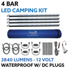 Perception Lighting 4 Bar LED Camping Kit