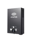 Smarttek Black Gas Hot Water System + 4.3LPM Pump Pack