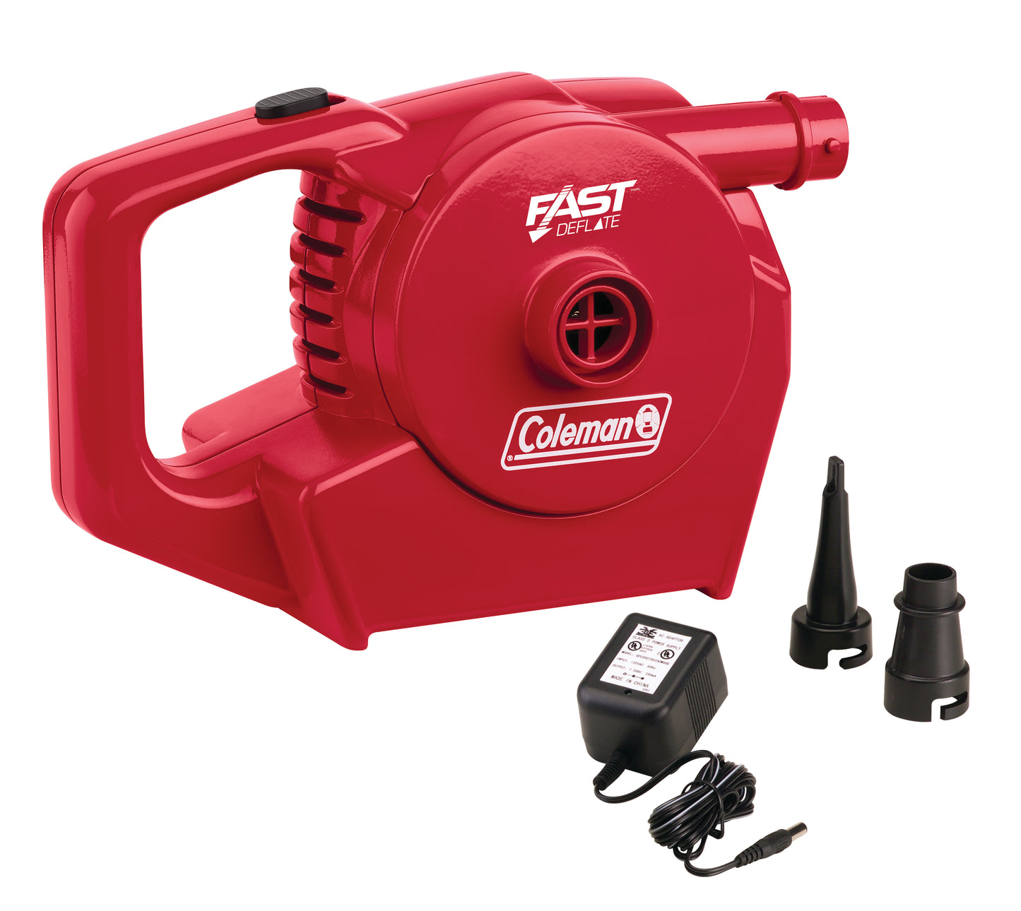 Coleman fast deflate quick pump - rechargeable