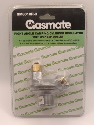 Gasmate LP Gas 3/8" BSP-LH Cylinder Type Regulator