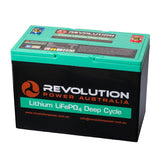 Revolution Power 12v 100Ah Low Draw Lithium Battery (green top)