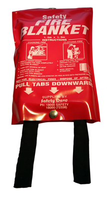 Safety Dave Fire Blanket 1m x 1m