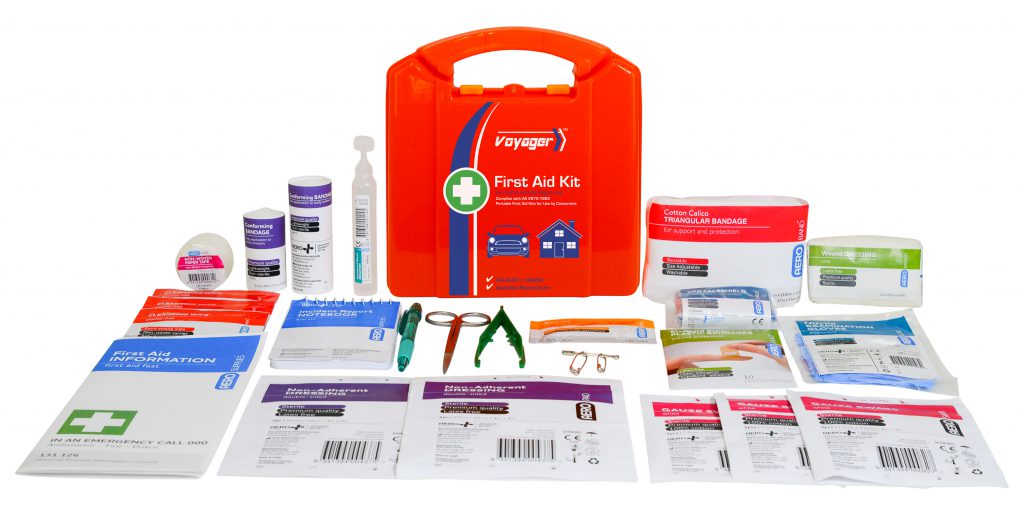Aero Healthcare - 2 Series Plastic Neat Voyager Home And Vehicle First Aid Kit